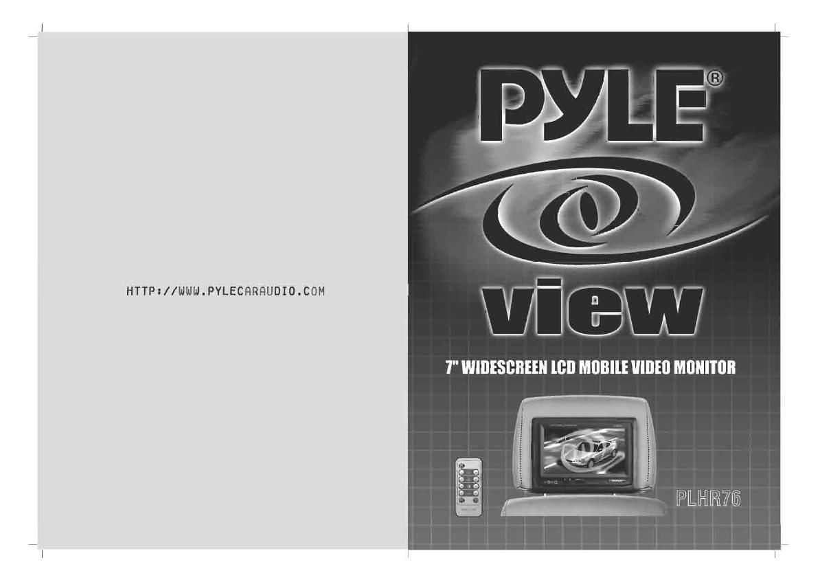 pyle plhr 76 owners manual