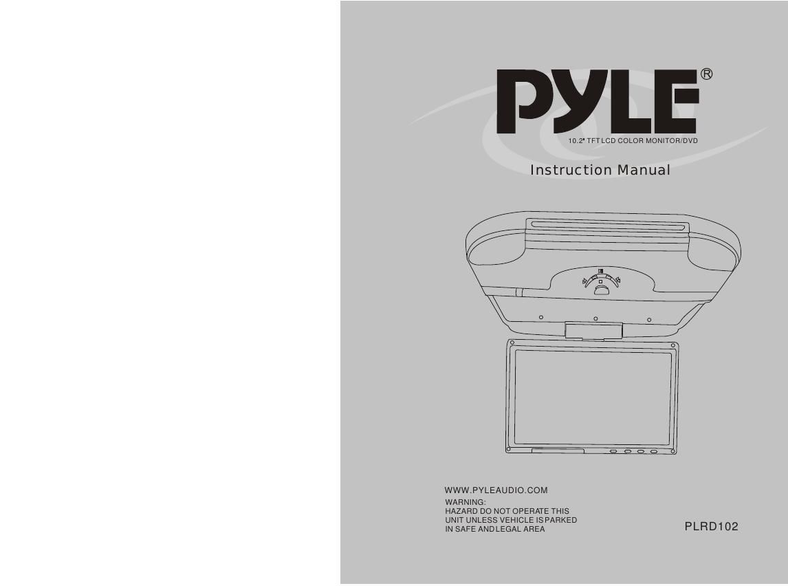 pyle plrd 102 owners manual