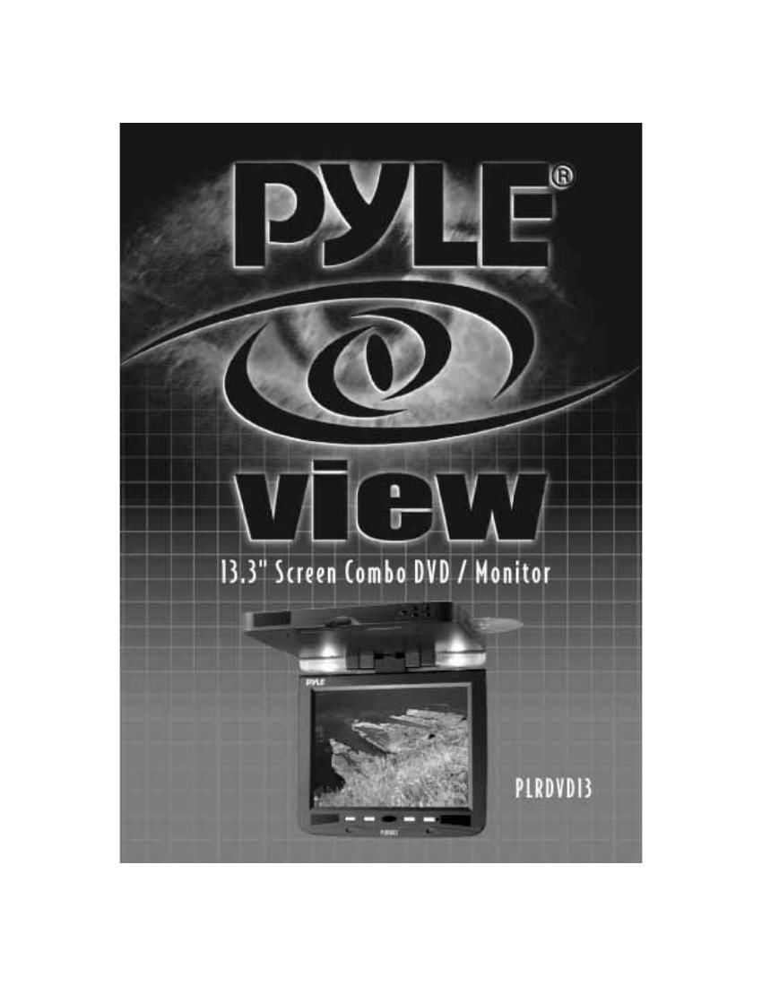 pyle plrdvd 13 owners manual