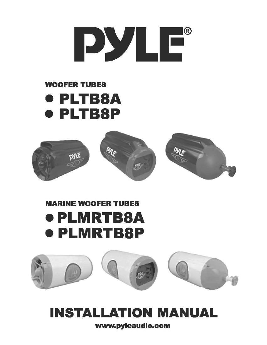 pyle pltb 8 a owners manual
