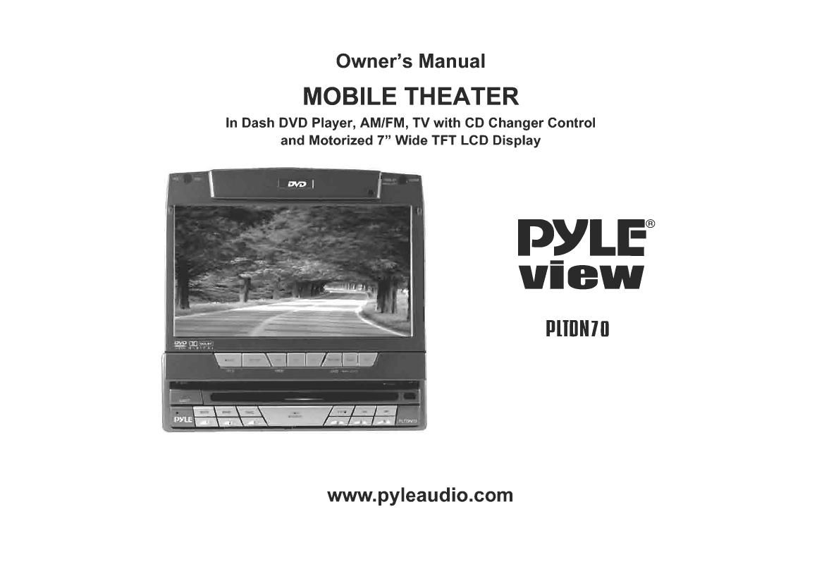 pyle pltdn 70 owners manual