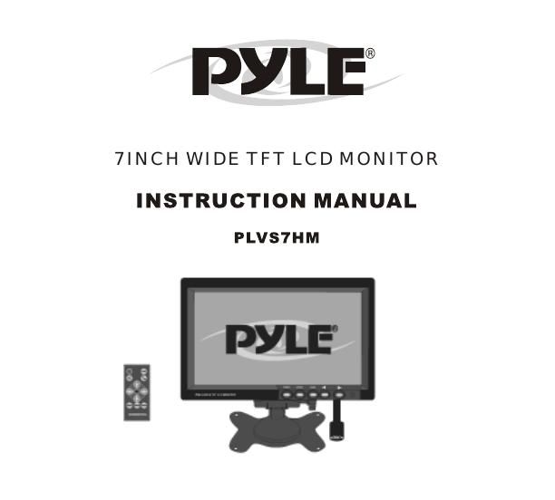 pyle plvs 7 hm owners manual