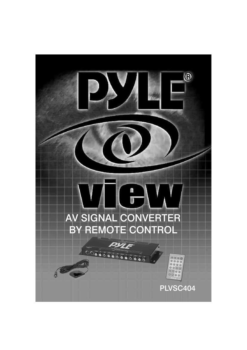 pyle plvsc 404 owners manual
