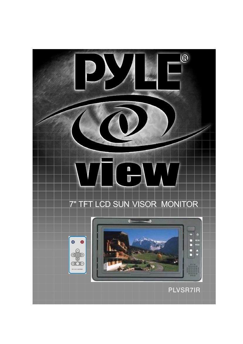 pyle plvsr 7 ir owners manual