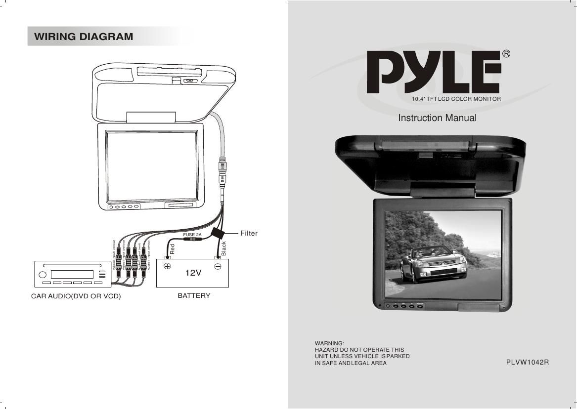 pyle plvw 1042 r owners manual