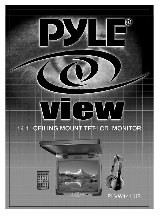 pyle plvw 1410 ir owners manual