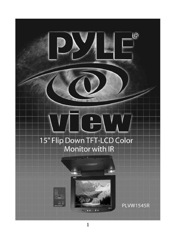 pyle plvw 1545 r owners manual