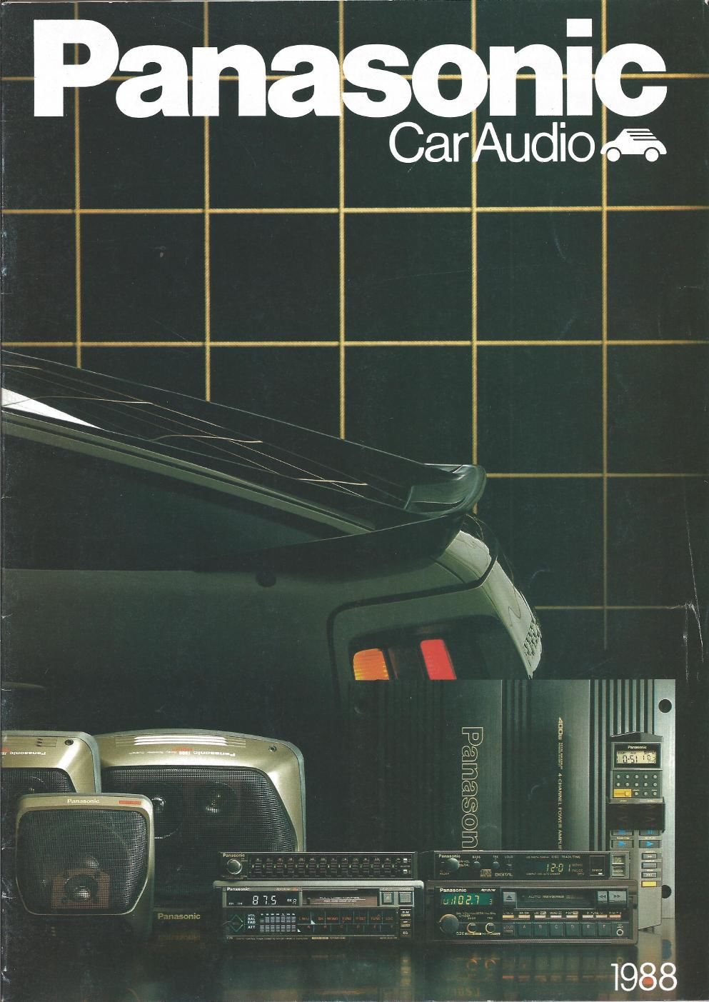 panasonic car audio 1988