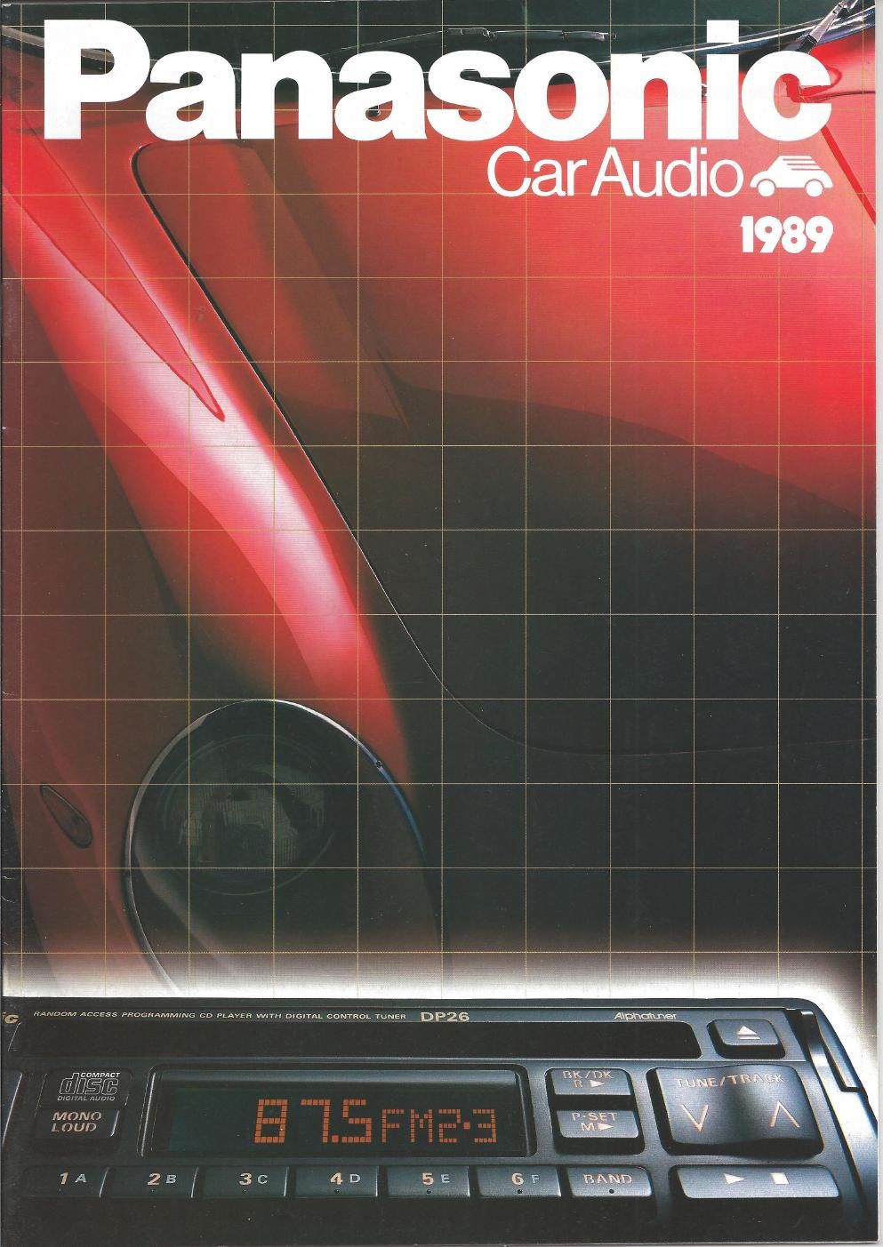 panasonic car audio 1989