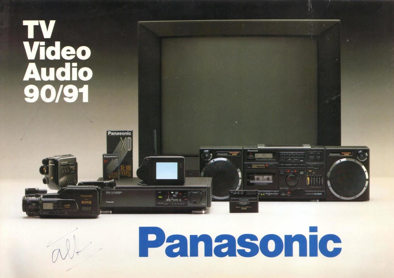 panasonic catalogs 1990 91 panasonic