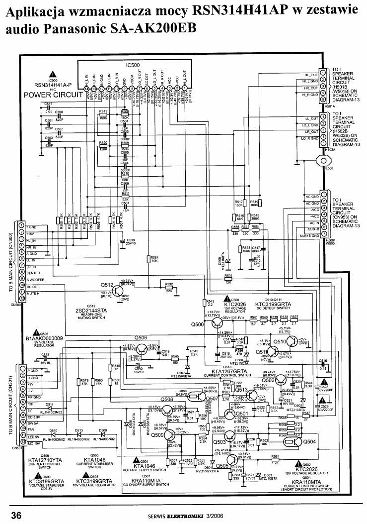 panasonic ic rsn 314h41ap audio sa ak200eb