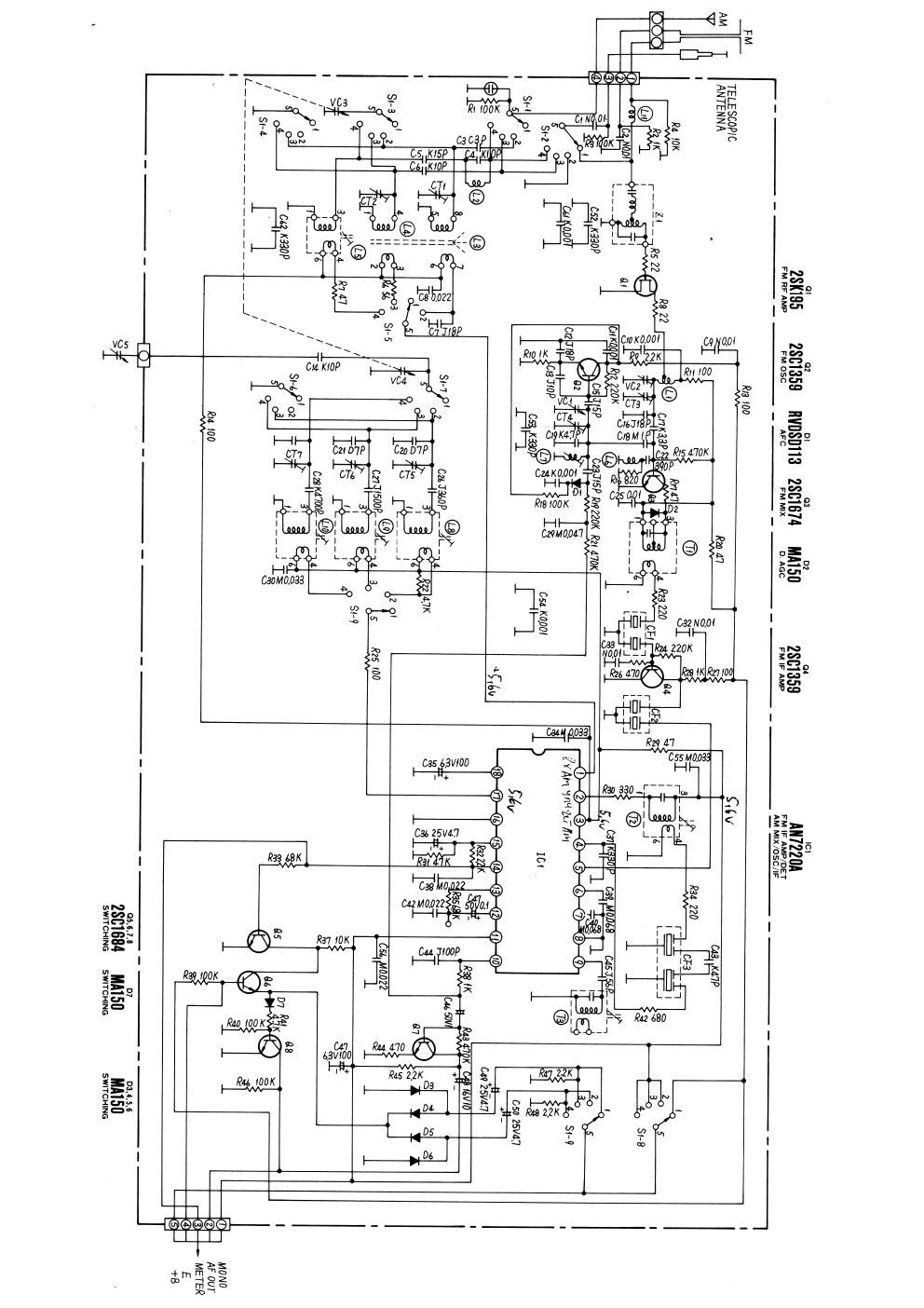 panasonic rx c 100 schematic