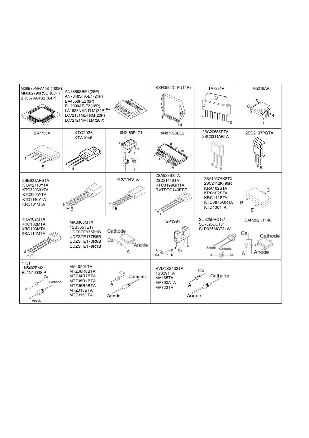 panasonic sa ak 22 schematic