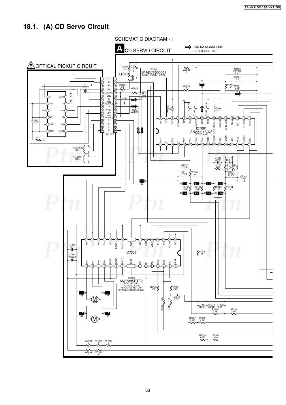 panasonic sa vk 31 gc schematic