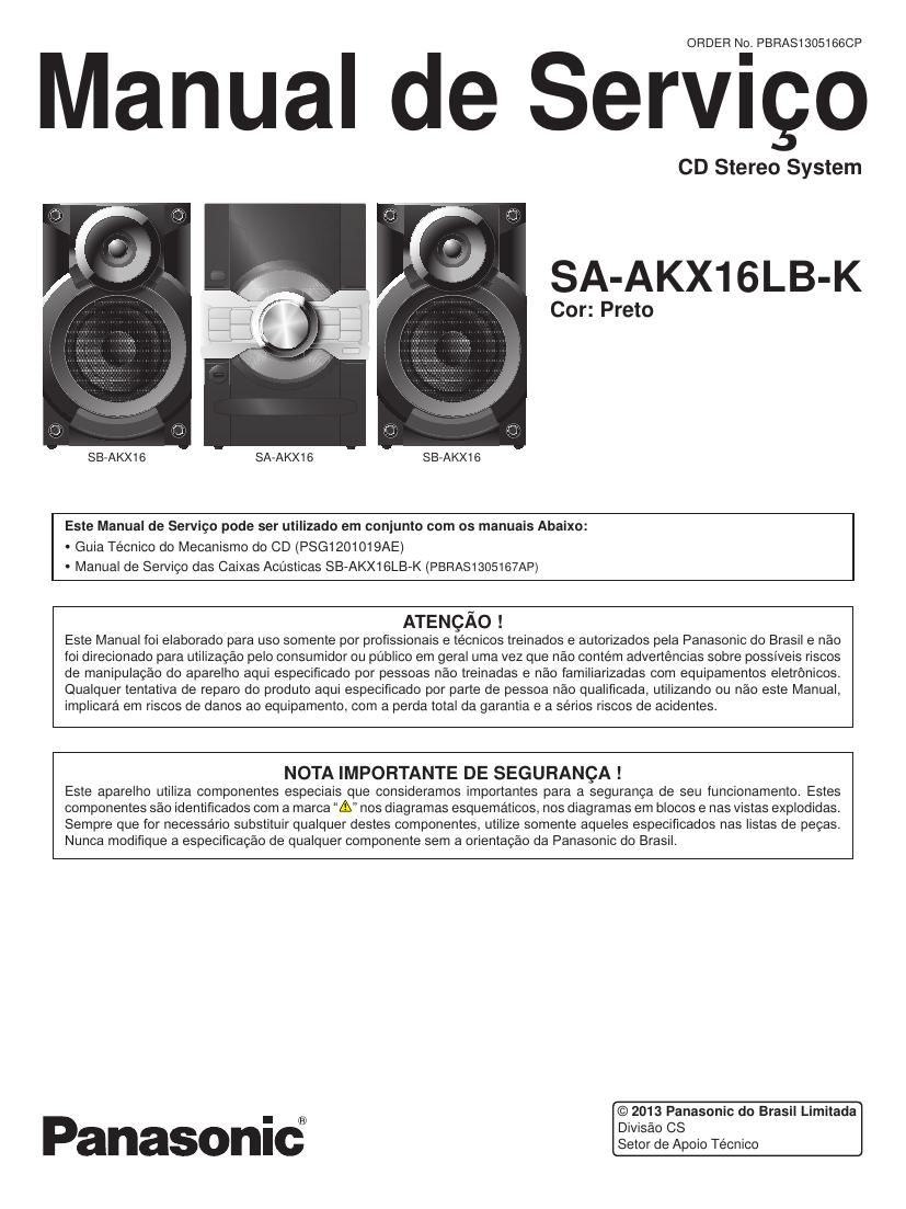 panasonic sc akx16lb k