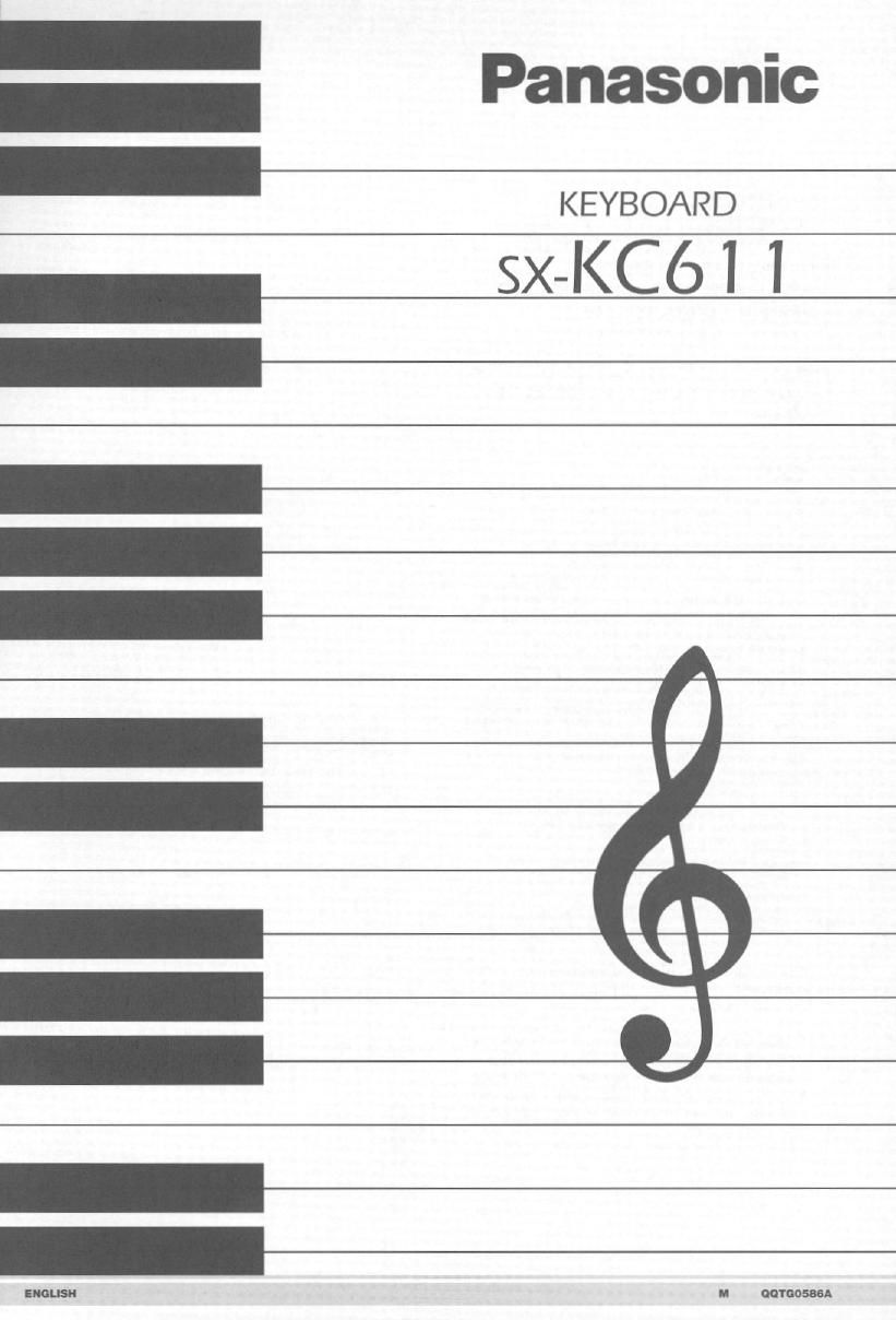 panasonic sx kc611 user manual