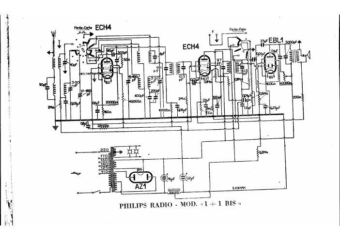 philips 1 1 bis schematic