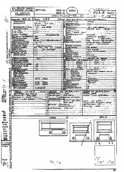 philips 102 a schematic