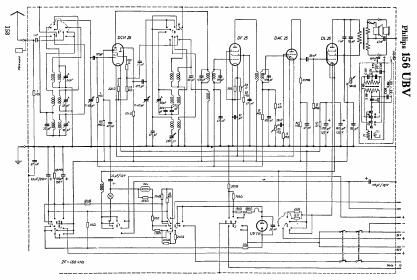 philips 156 ubv schematic