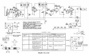 philips 172 schematic