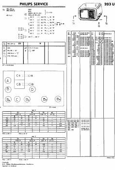 philips 203 u service manual