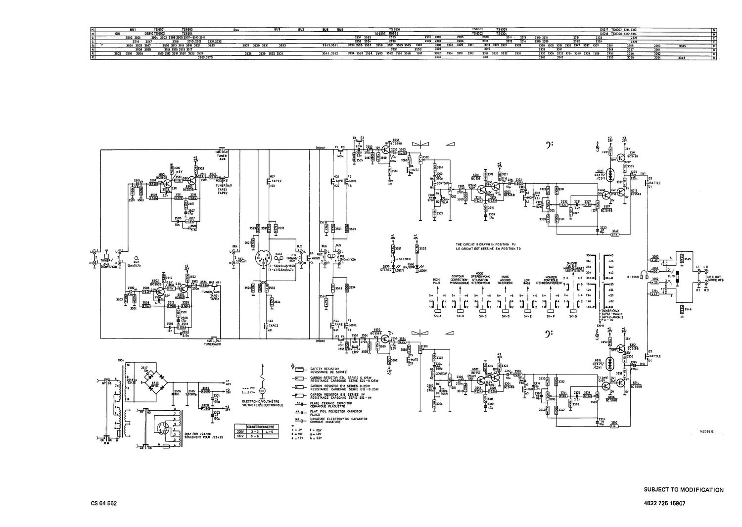 philips 22 ah 270 schematic