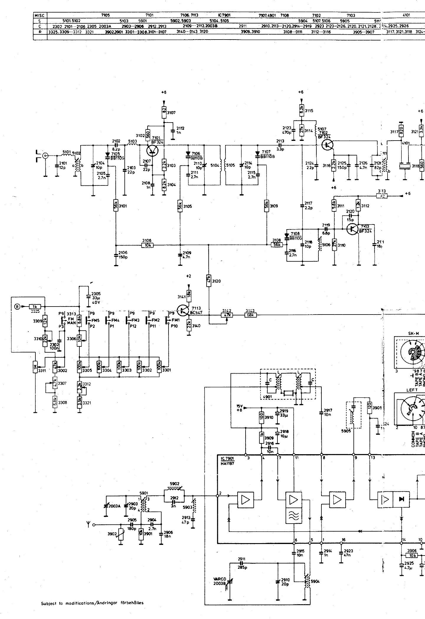 philips 22 ah 777 schematic