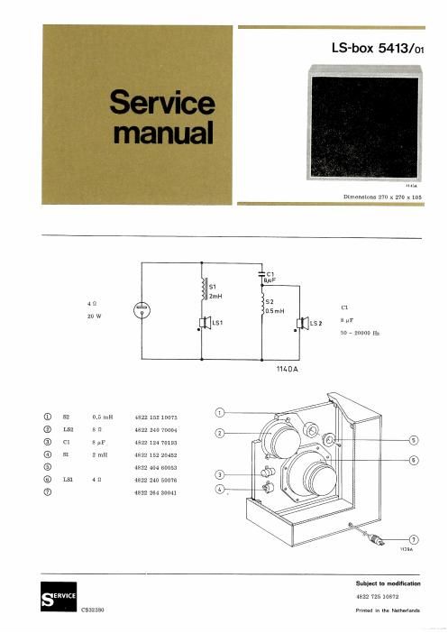 philips 22 rh 413 service manual