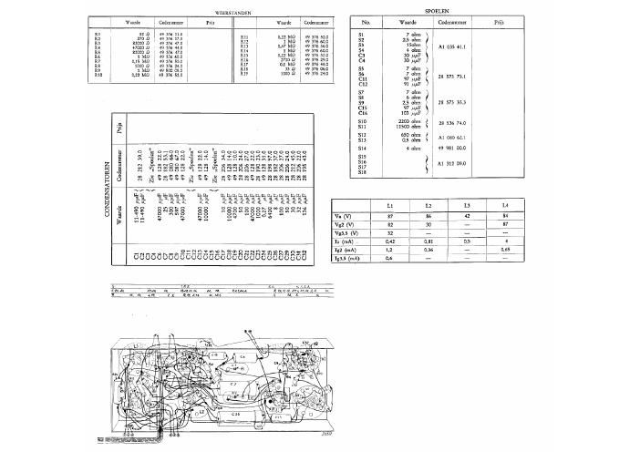 philips 228 b components