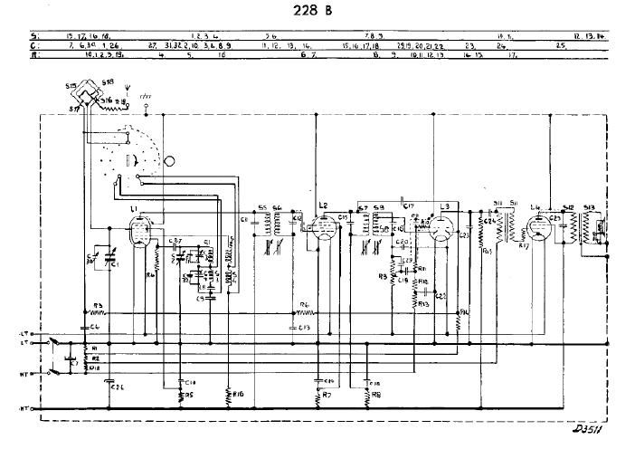 philips 228 b schematic