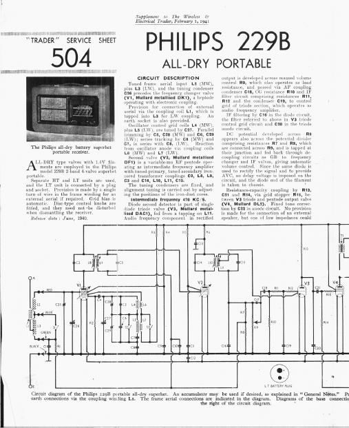 philips 229 b service manual 1