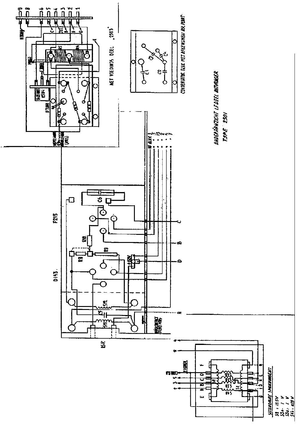 philips 2501 schematic