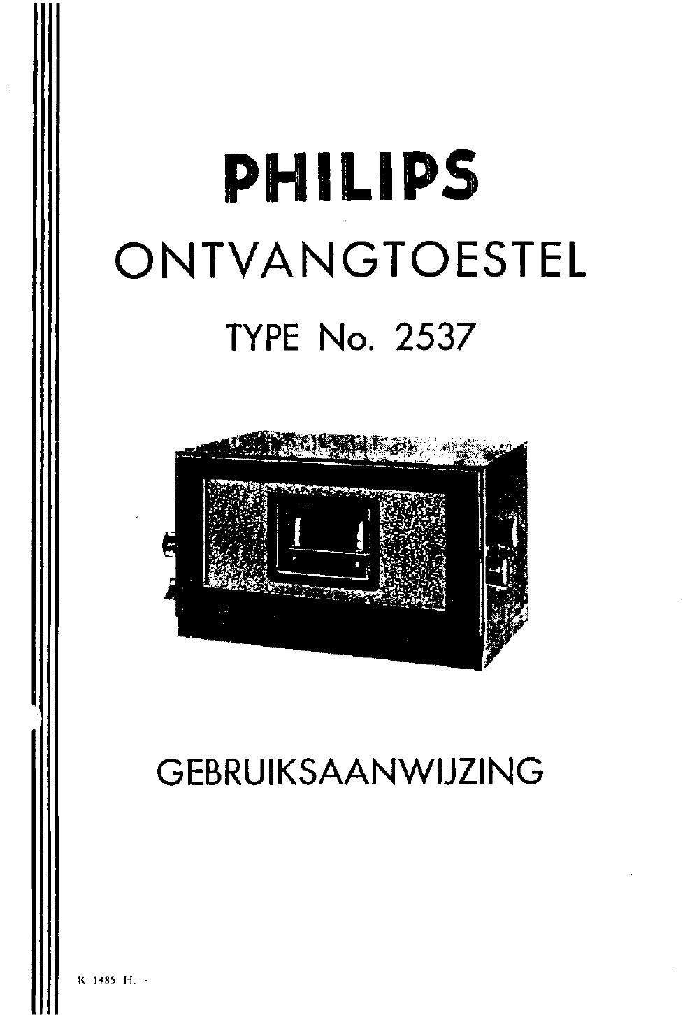 philips 2537 owners manual