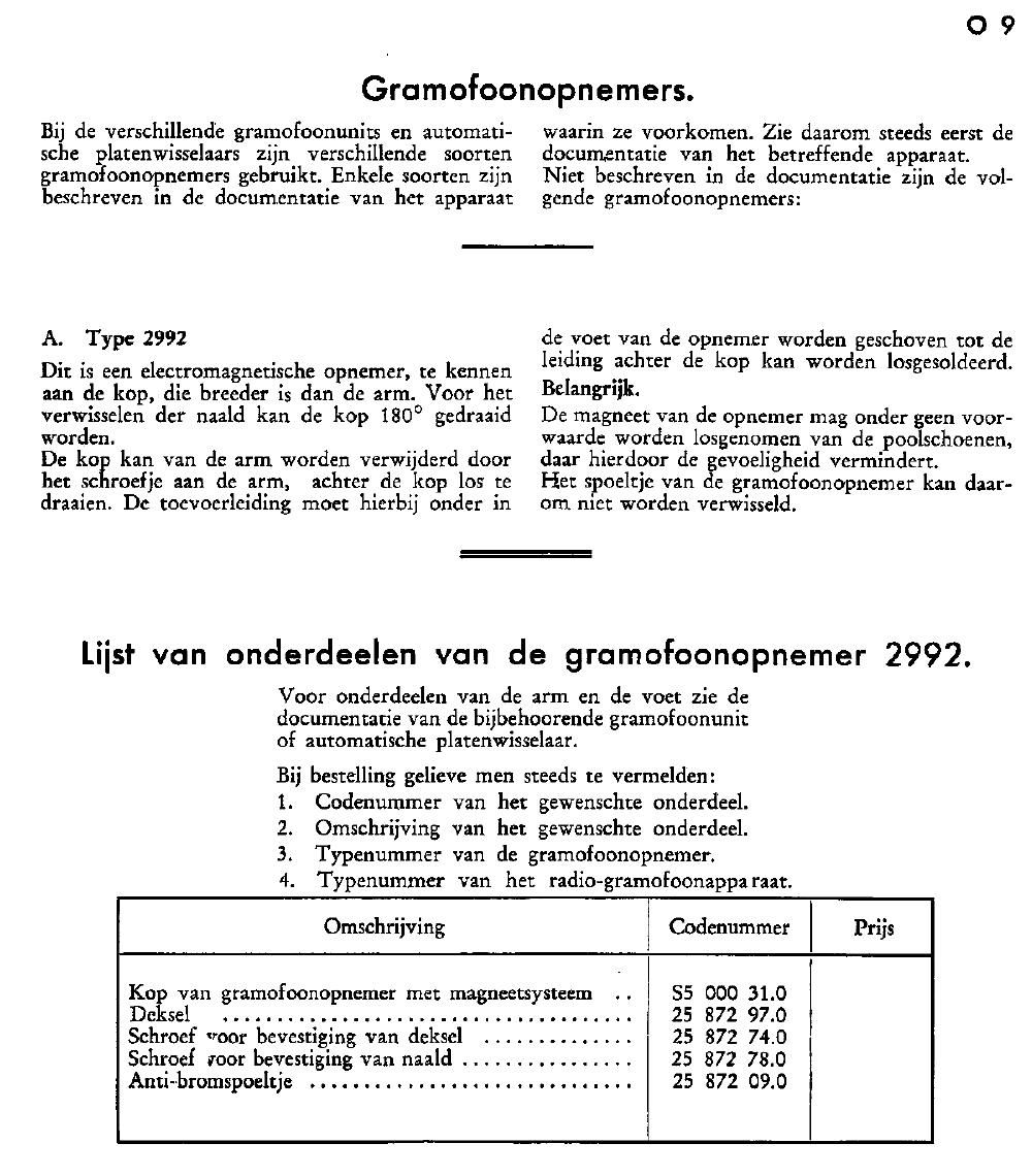philips 2992 service manual