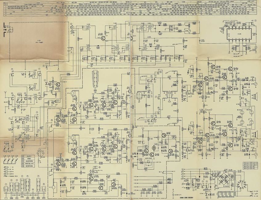 philips 3 em 1 music center schematic