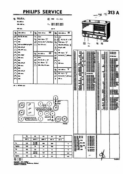philips 313 a service manual