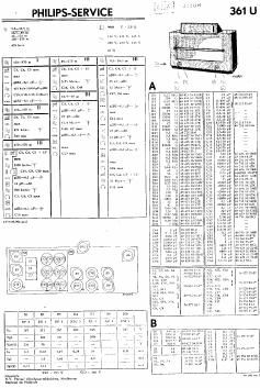 philips 361 u service manual