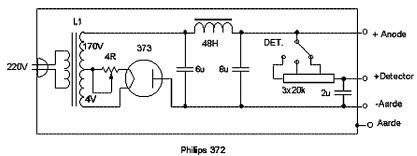 philips 372 schematic