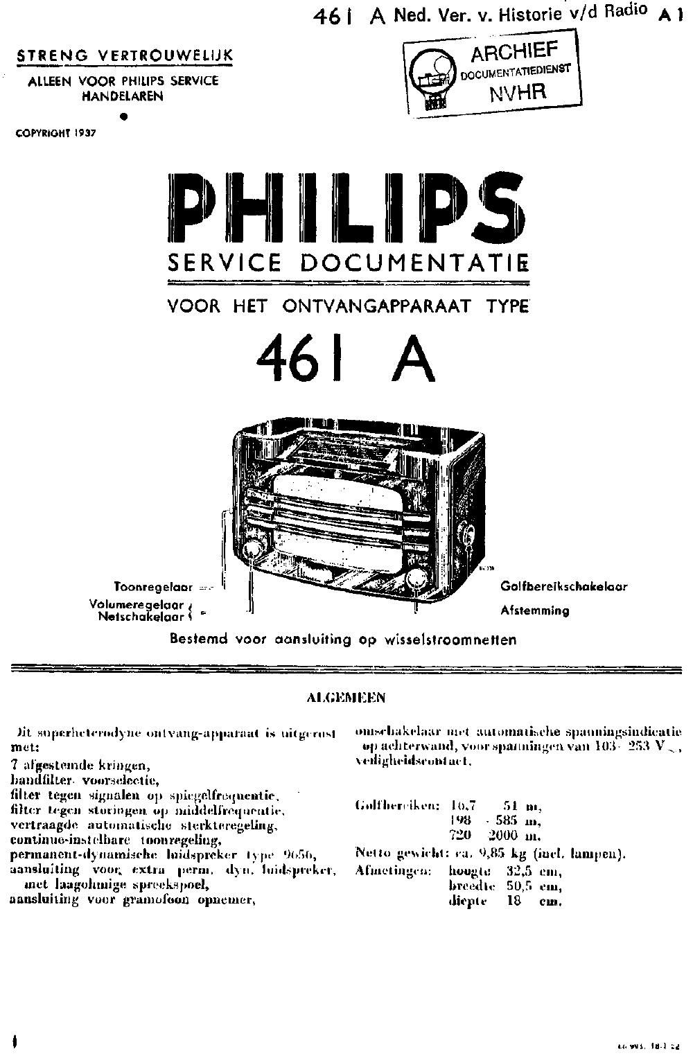 philips 461 a 2