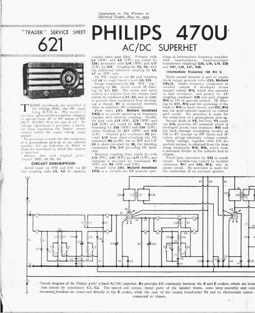 philips 470 u service manual 2