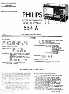 philips 554 a service manual