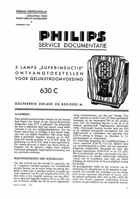 philips 630 c
