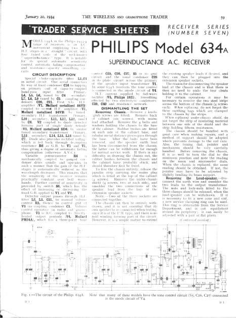 philips 634 a service manual 1
