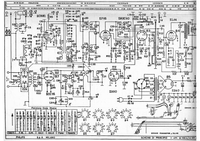 philips 651 a schematic