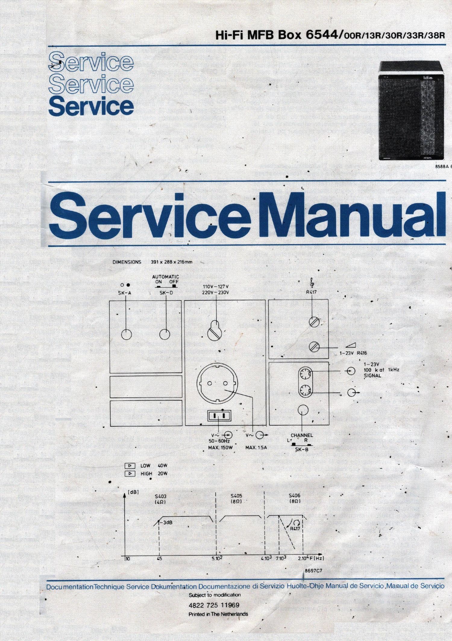 philips 6544 service manual