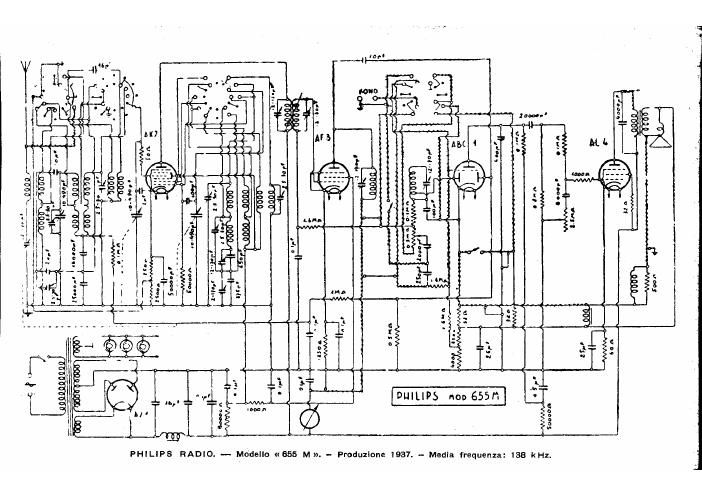 philips 655 m schematic