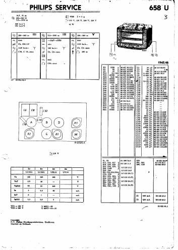 philips 658 u service manual