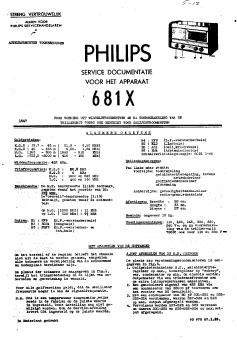 philips 681 x service manual