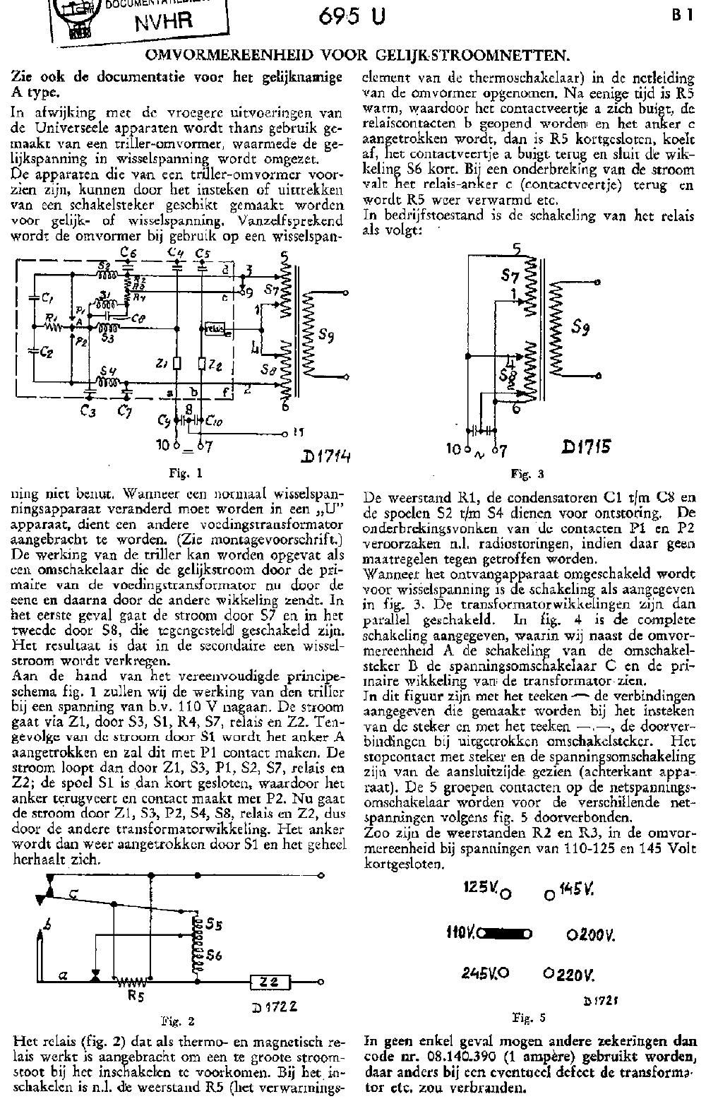 philips 695 u