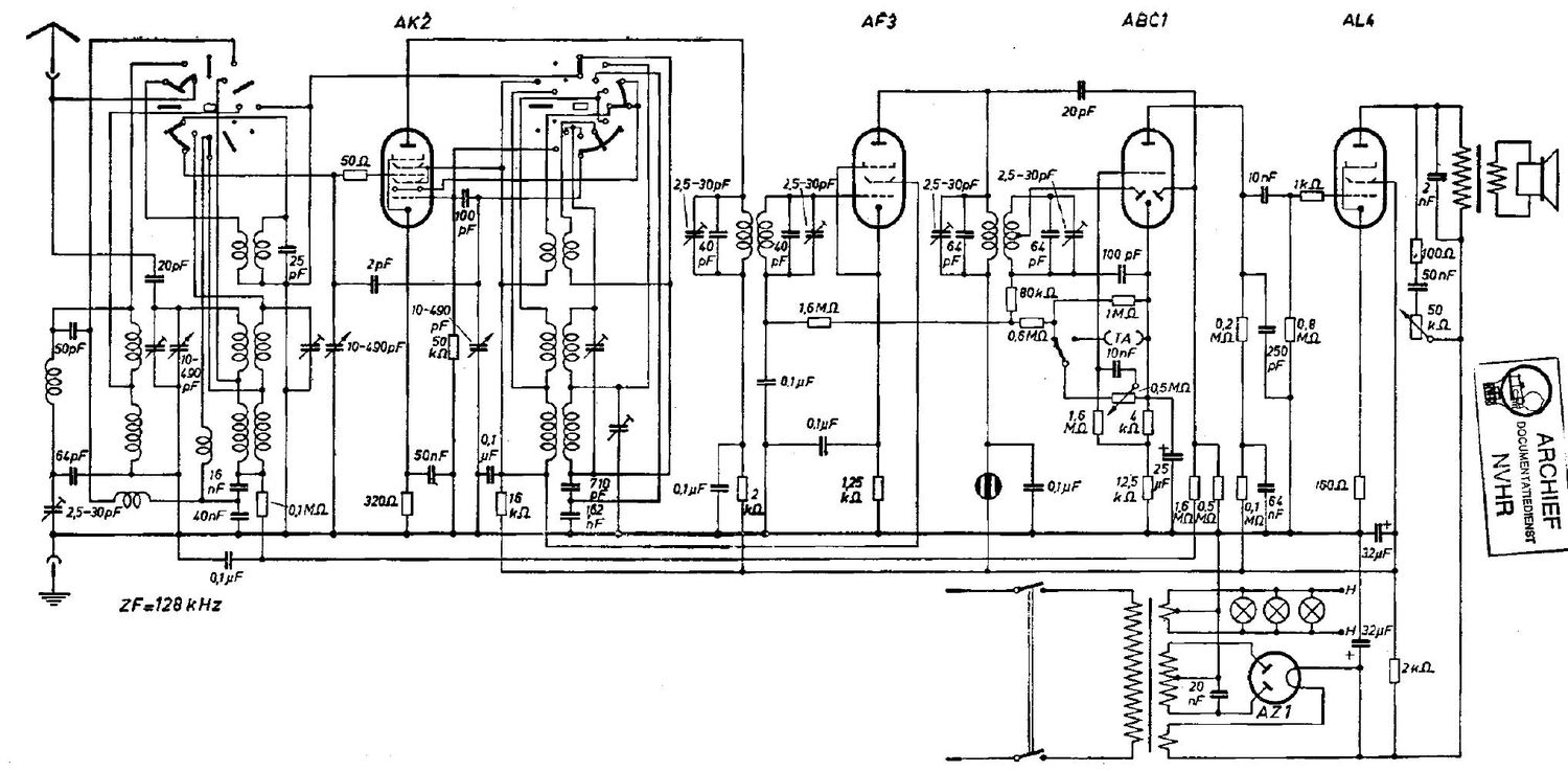 philips 764 m schematic